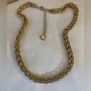 Monet Chunky Rope Chain Statement Necklace